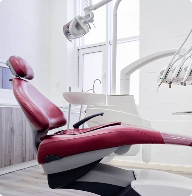 empty dental chair
