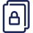 confidential paperwork icon
