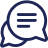 chat bubbles icon
