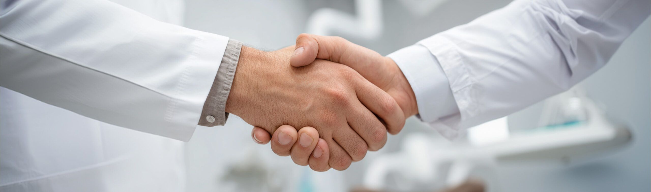 two men shaking hands