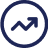 raising arrow icon