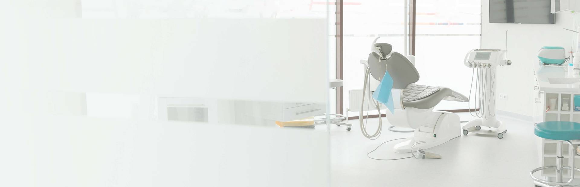 chair and equipment inside dental office