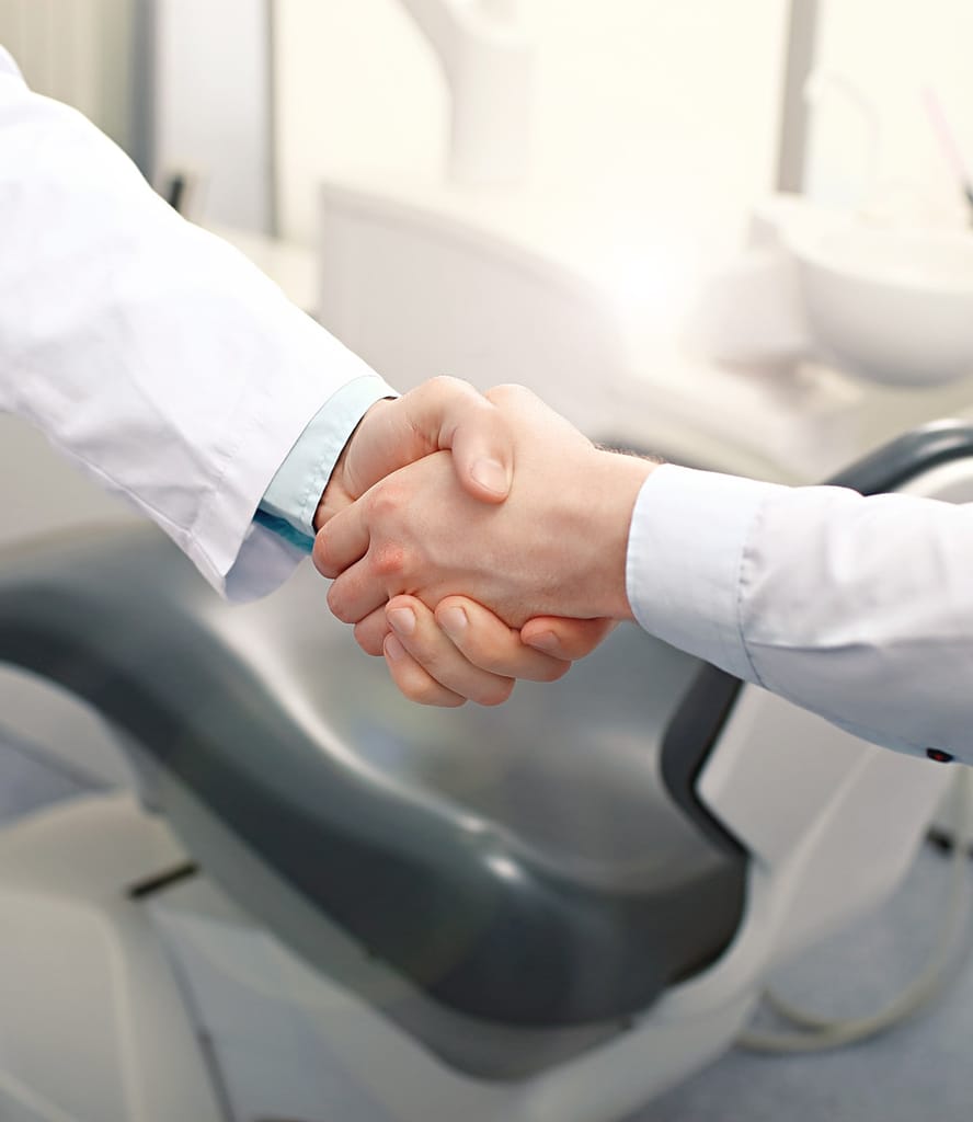men shaking hands